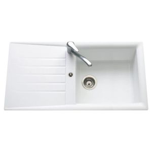LAVABO - ÉVIER EVIER EMERAUDE 1 Grand Bac 1 égouttoir LAVABO - ÉVIER EVIER EMERAUDE 1 Grand Bac 1 égouttoir