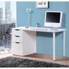 BUREAU - REHAUSSE BUREAU ATHENA - bureau informatique 3 tiroirs