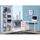 BUREAU - REHAUSSE BUREAU ATHENA - bureau informatique 3 tiroirs