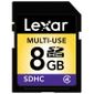 CARTE MEMOIRE LEXAR Carte SD 8 Go classe 4