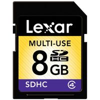 CARTE MEMOIRE LEXAR Carte SD 8 Go classe 4