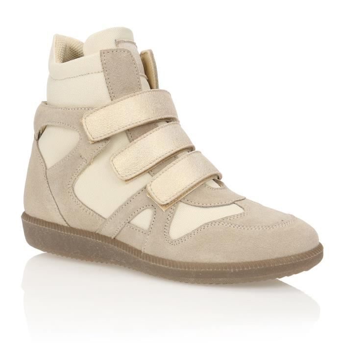 chaussure a talon compensé pour petite fille