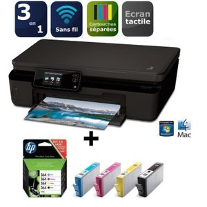 IMPRIMANTE  HP Photosmart 5520 (CX042B) + pack cartouches 364