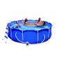 KIT PISCINE  Piscine INTEX METAL FRAME tubulaire 8.6m3