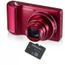 COMPACT SAMSUNG GALAXY CAM Rouge + Micro SD 4 Go