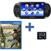 PS VITA PS VITA+ UNCHARTED GOLDEN ABYSS+ CARTE MEMOIRE 4Go