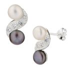 BOUCLE D OREILLE NACRE DE PERLE Boucles d'Oreilles Femme
