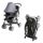 POUSSETTE-CHASSIS POUSSETTE NANIA Combiné TS Atlanta Gris foncé