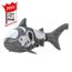 ROBOT - ANIMAL ANIME Blister Robo Fish - Requin Gris