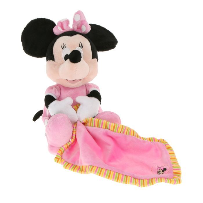 MINNIE Doudou 25 cm Rose   Achat / Vente DOUDOU MINNIE Doudou 25 cm