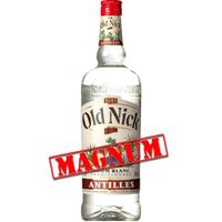 Magnum de Rhum Blanc Old Nick 40% 150cl Magnum de Rhum Blanc Old Nick 40% 150cl