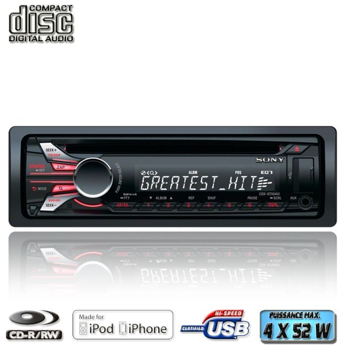 Reglage autoradio sony