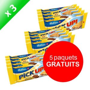 BISCUITS SECS PICK UP Lait 140g x3