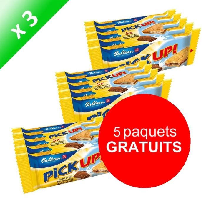 PICK UP Lait 140g (x3)