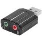 CABLE ET CONNECTIQUE POUR PERIPHERIQUE Dacomex Mini Carte Son USB 2.0