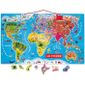 PUZZLE Puzzle monde Magnétique 92 pièces