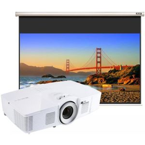 Pack ACER V7500 Vidéoprojecteur DLP 3D Full HD 1080p Lens Shift + Ecran de projection 90\