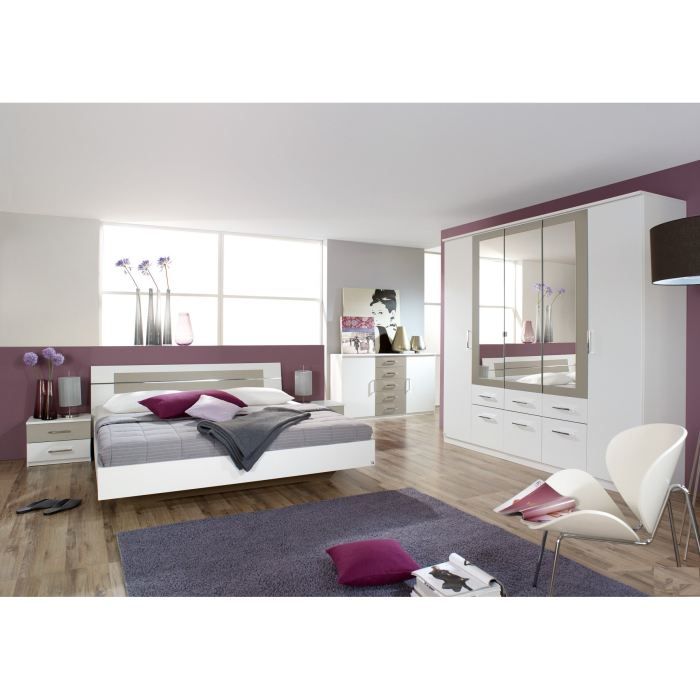 Chambre adulte design carla avec tiroir lit achat / vente ... Désign Lit Chambre