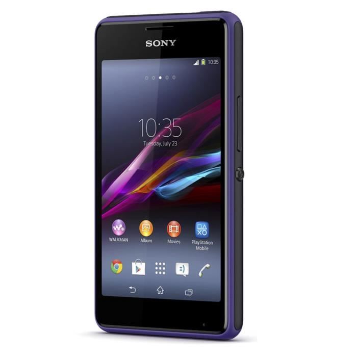 SONY Xperia E1 Violet Dual SIM smartphone, prix pas cher