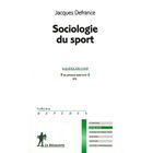 SCIENCES HUMAINES Sociologie du sport (édition 2011)