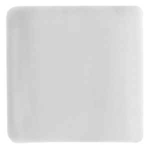 SANTEX Galet plat carré blanc