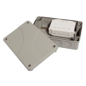CHACON Module commutateur DiO pour 3 charges 1 in-3 out et boîtier jardin étanche