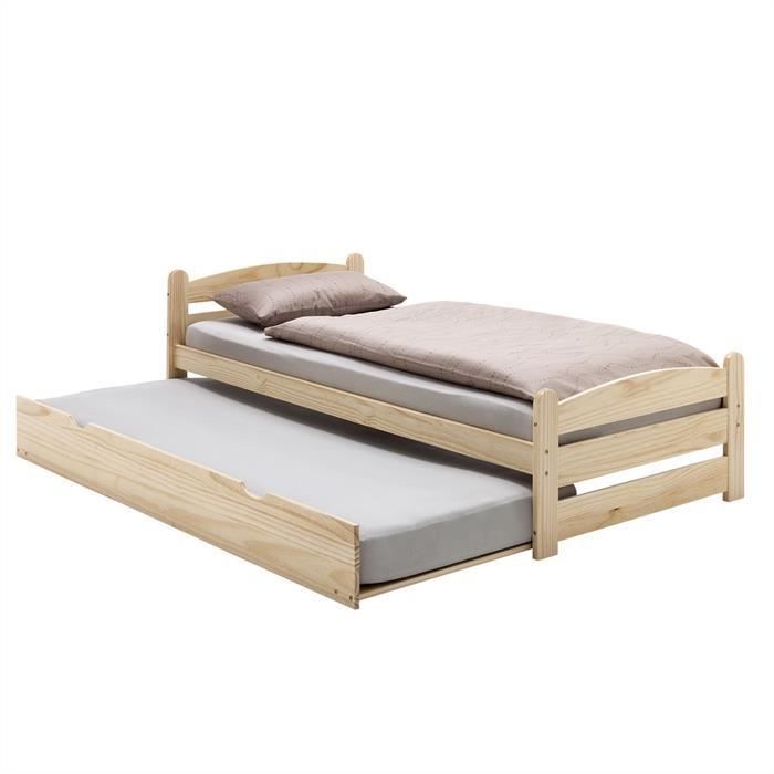 Lit Gigogne En Pin Lit Gigogne