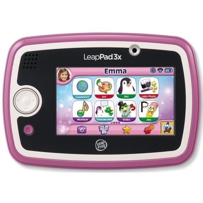 LEAPFROG Tablette Enfant Tactile LeapPad 3x Rose Achat / Vente jeu