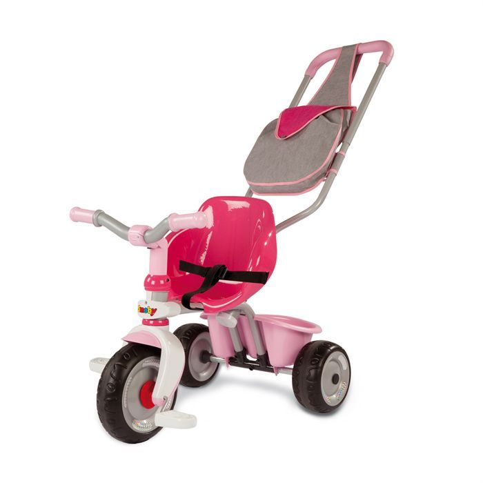SMOBY Tricycle Baby Balade Rose Achat / Vente tricycle Les soldes