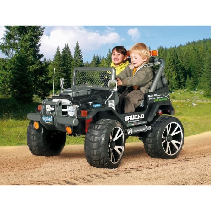 PEG PEREGO Voiture Electrique Enfant 4 X 4 Gaucho Superpower 24 Volts Achat / Vente voiture PEG PEREGO Voiture Electrique Enfant 4 X 4 Gaucho Superpower 24 Volts Achat / Vente voiture
