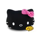 FAUTEUIL-CANAPE BEBE  Coussin Noir Hello Kitty - 25 Cm