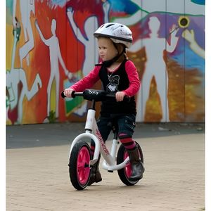 BERG Draisienne Enfant Pneu Caoutchouc Biky Blanc