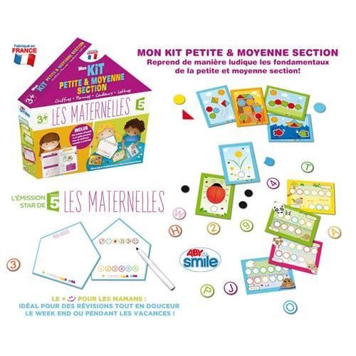 LES MATERNELLES - Jeu - Mon Kit Petite Et Moyenne Section - Achat ...