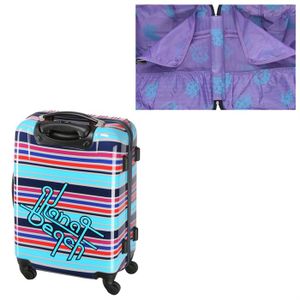 KANABEACH Set de 3 valises trolley 4 roues HFD
