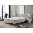 ENSEMBLE SOMMIER-MATELAS Ensemble 140x190cm couchage Mémoire 3cm MEMOSOFT