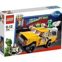 UNIVERS MINIATURE COMPLET Lego La Course en Camionette Pizza Planet