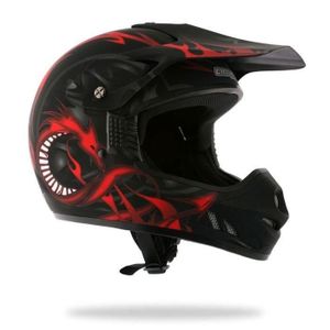 AMX Casque Cross DRAGON KID Déco Noir