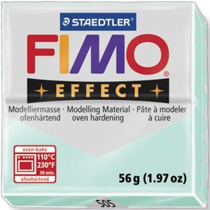 STAEDTLER Pâte ? modeler ? cuire Fimo Effect bloc 56 g menthe