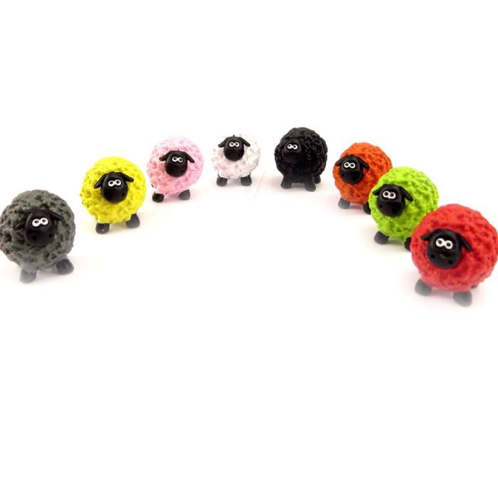 Set de 8 figurines "Shaun le mouton" tutti frutti Achat / Vente figurine personnage Set de 8