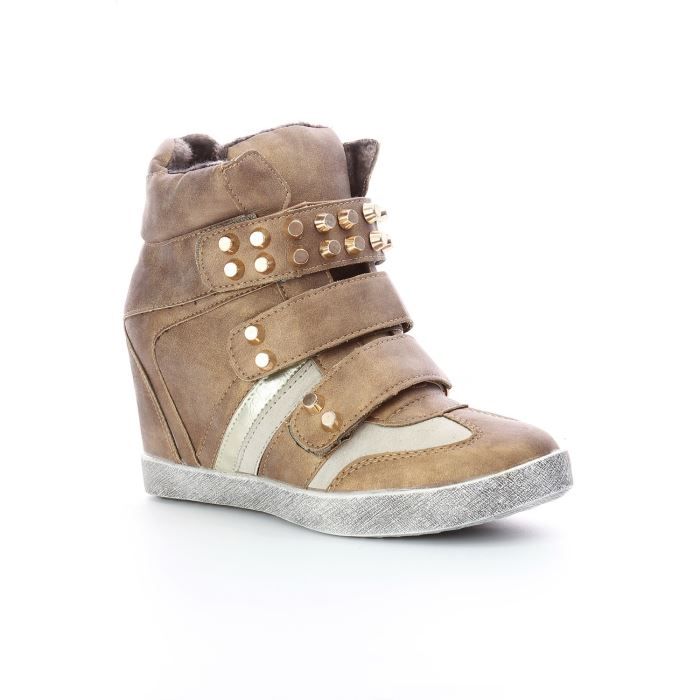 baskets compensees femme