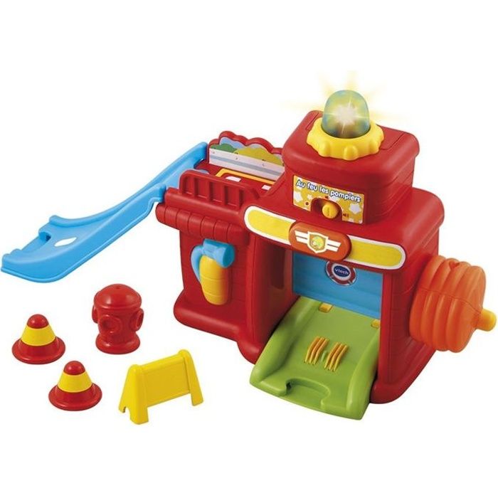 Maxi Caserne De Pompier Tut Tut Bolide