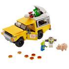 UNIVERS MINIATURE COMPLET Lego La Course en Camionette Pizza Planet