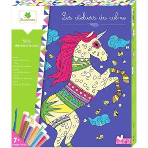 FAUJAS Sable Chevaux Et Licornes