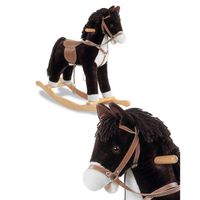 JOUET À BASCULE Cheval Bascule Marron Decar + sons