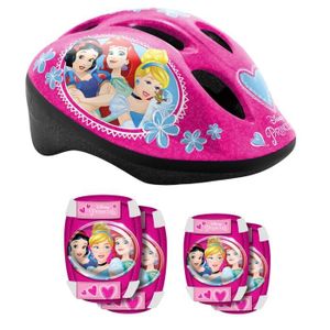 DISNEY PRINCESSES Casque + Coudi?res/Genouill?res