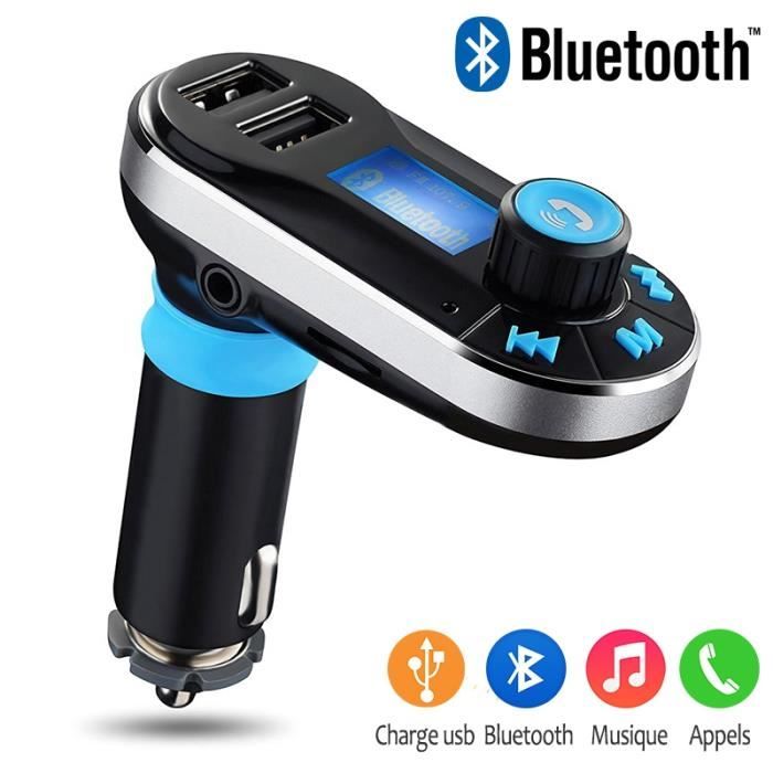 Kit Mains Libres Bluetooth Voiture Gris pour Apple iPhone 5, iPhone 5s, iPhone 6, iPhone 6S