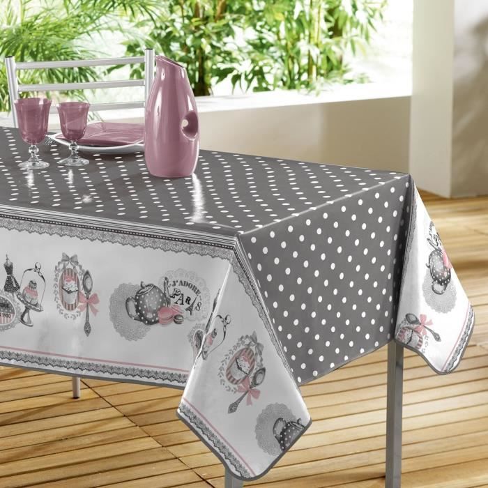 Nappe toile ciree ovale achat / vente nappe toile ciree ovale ... Décor de Ovale table cuisine