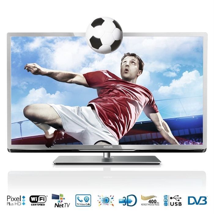 PHILIPS 55PFL5507H TV 3D 139 cm téléviseur led, prix pas cher