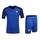 Football Maillot France Bleu Enfant et Homme Ensem
