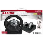 VOLANT VOLANT ET PEDALIER COMPATIBLE SONY PS3, PS2 ET PC